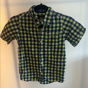 OshKosh B'gosh Green and Blue Button Down Shirt